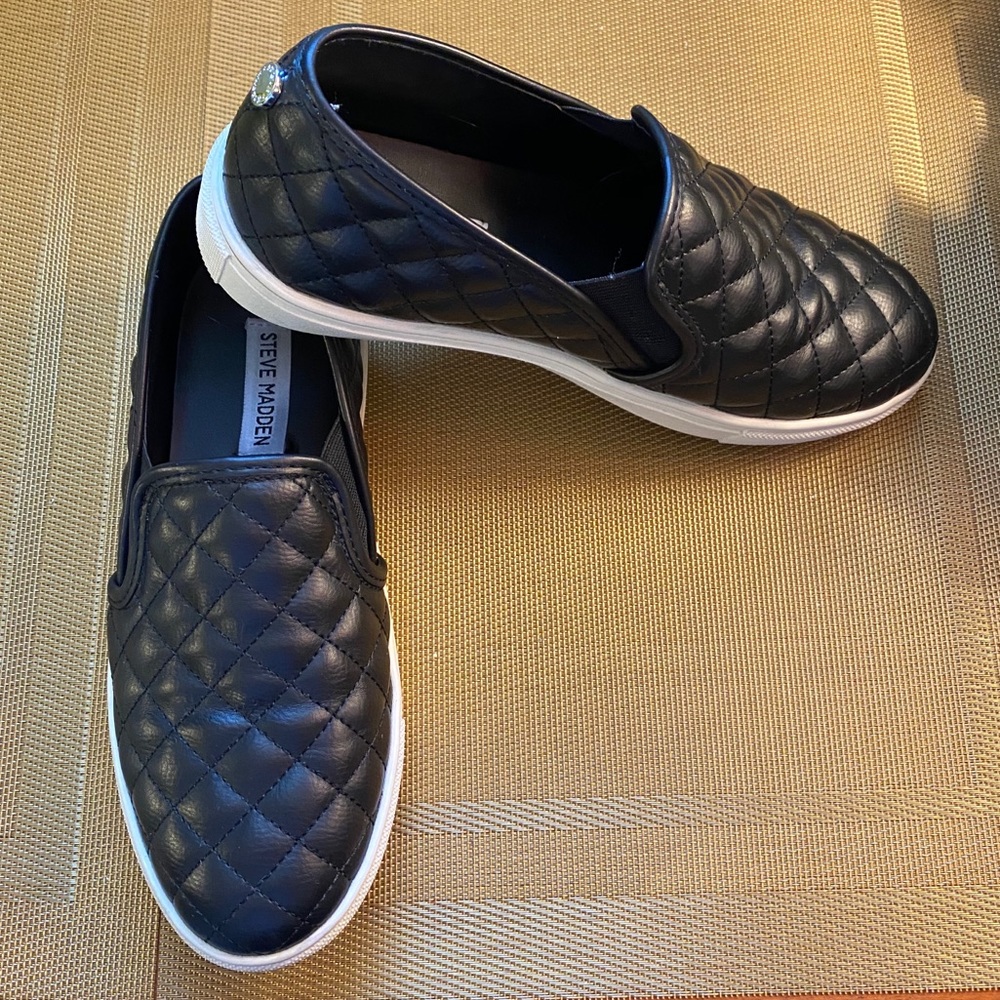 Steve Madden Black Ecentrcq Shoes